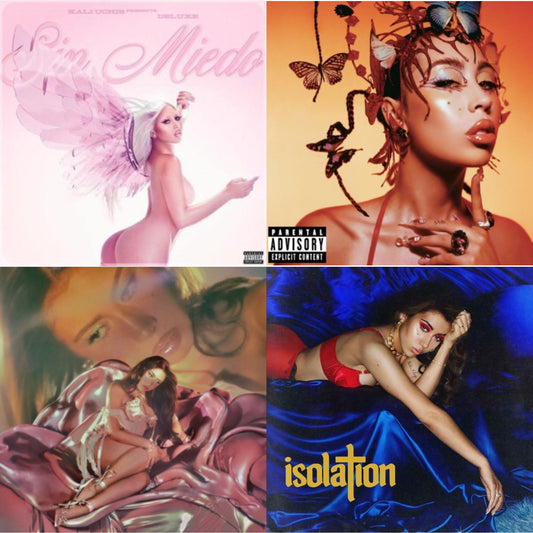 Sin Miedo (Del Amor Y Otros Demonios) Ꝏ (X) & Red Moon In Venus & Sincerely (X) (Pink LP Vinyl) & Isolation