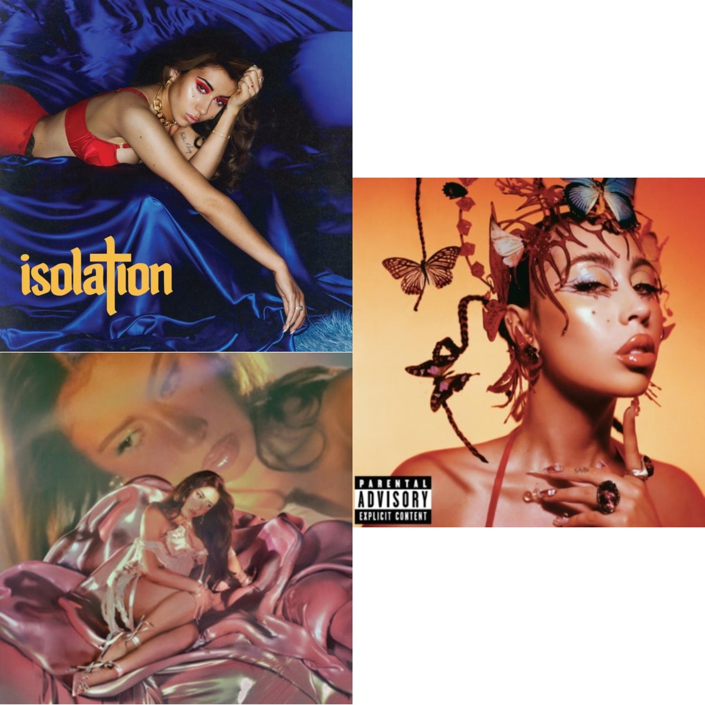Red Moon In Venus & Isolation (Blue Jay Colored LP Vinyl) & Sincerely (X) (Pink LP Vinyl)
