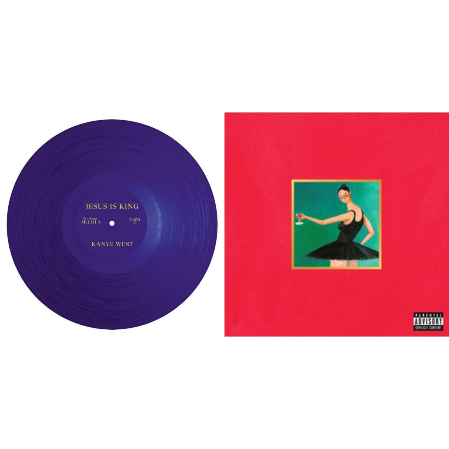 Jesus Is King & My Beautiful Dark Twisted Fantasy