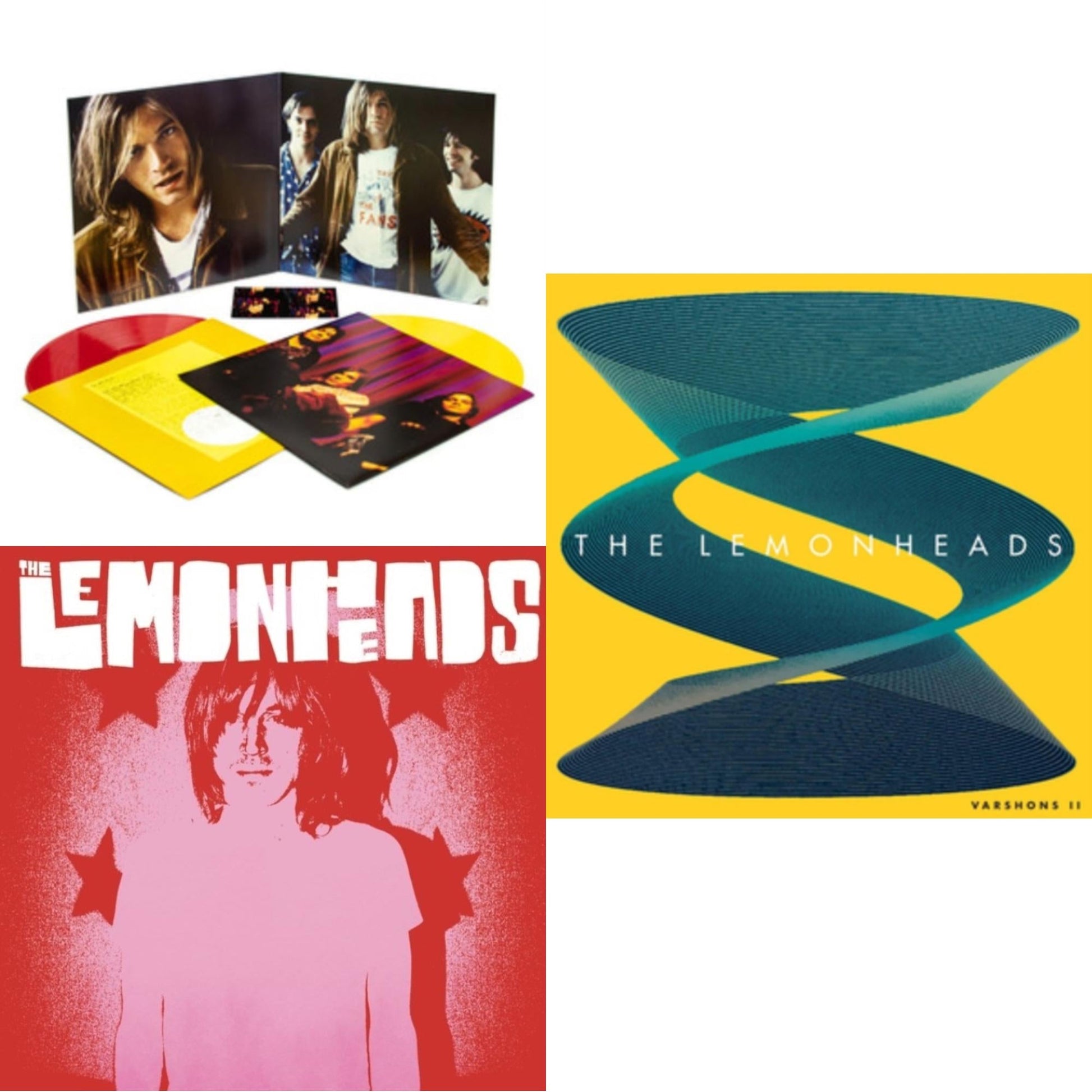 This is a 3 LP Vinyl SKU bundle.
1.This LP Vinyl is brand new.Format: LP VinylMusic Style: Alternative RockThis item's title is: Come On Feel (Yellow & Red Vinyl/2LP)Artist: LemonheadsLabel: FIRE RECORDSBarcode: 809236149459Release Date: 5/19/2023
2.This LP Vinyl is brand new.