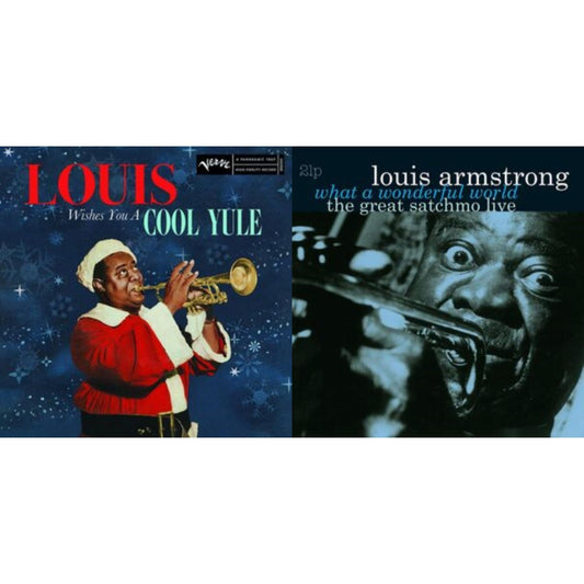 Louis Wishes You A Cool Yule & What A Wonderful World: Great Satchmo Live (180G)
