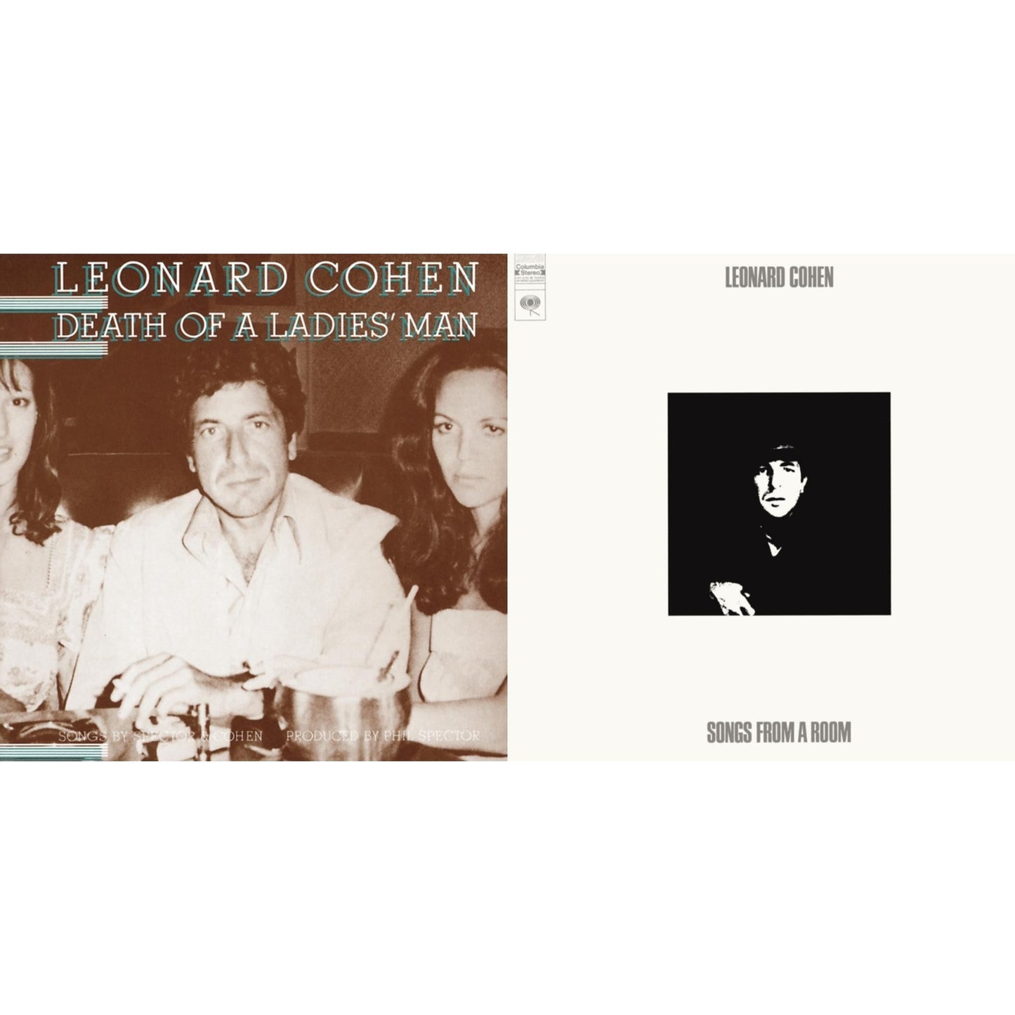 This is a 2 CD SKU bundle.
1.This CD is brand new.Format: CDMusic Style: Folk RockThis item's title is: Death Of A Ladies ManArtist: Leonard CohenLabel: SONY SPECIAL MARKETINGBarcode: 886972380728Release Date: 2/5/2008
2.This CD is brand new.