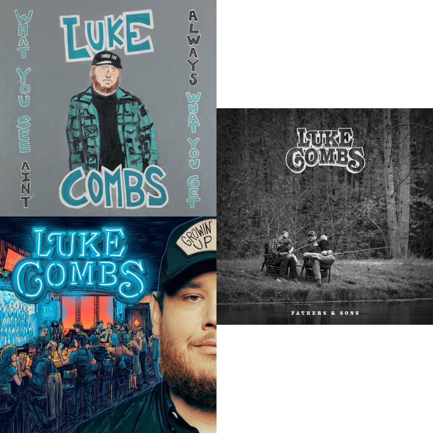 What You See Ain't Always What You Get (Deluxe Edition) (3LP/140G) & Growin' Up (150G) & Fathers & Sons (150G/White LP Vinyl)