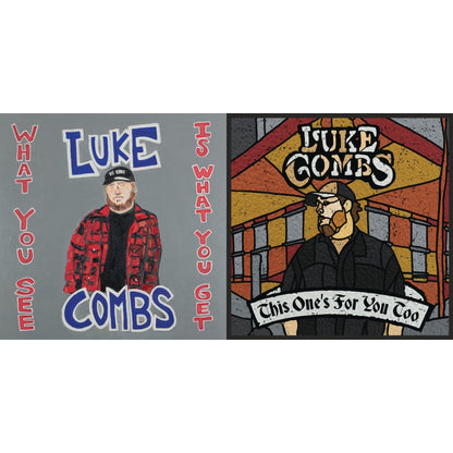This is a 2 LP Vinyl SKU bundle.
1.This LP Vinyl is brand new.Format: LP VinylThis item's title is: What You See Is What You Get (2LP/140G)Artist: Luke CombsLabel: SME NASHVILLE/ COLUMBIABarcode: 190759568712Release Date: 12/6/2019
2.This LP Vinyl is brand new.