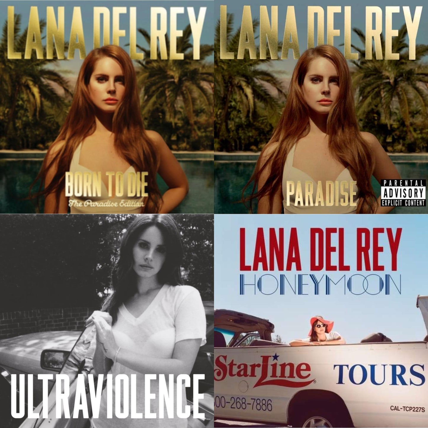 Born To Die (Paradise Edition) & Paradise & Ultraviolence & Honeymoon