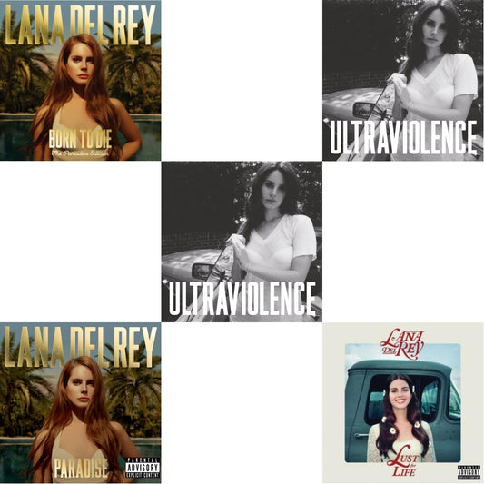Born To Die (Paradise Edition) & Paradise & Ultraviolence & Ultraviolence & Lust For Life