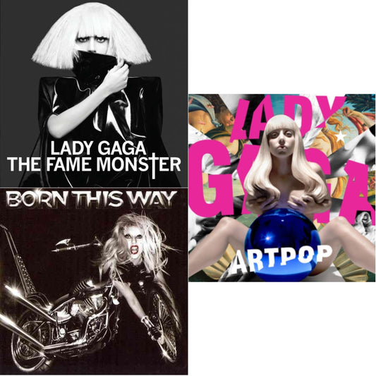 Lady Gaga - Fame Monster & Born This Way & Artpop (X) (Updated) - CD Bundle
