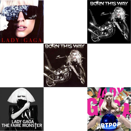 Fame & Fame Monster & Born This Way & Born This Way & Artpop (X) (Updated)