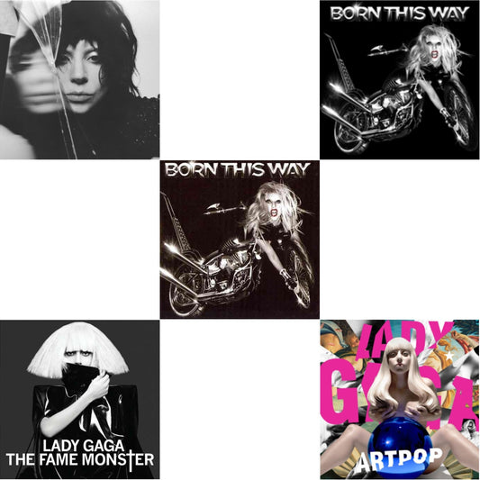 Mayhem & Fame Monster & Born This Way & Born This Way & Artpop (X) (Updated)