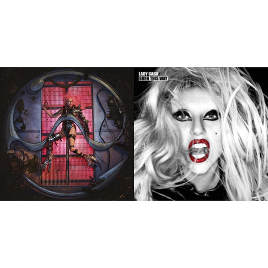 This is a 2 LP Vinyl SKU bundle.
1.This LP Vinyl is brand new.Format: LP VinylMusic Style: Dance-popThis item's title is: Chromatica (180G)Artist: Lady GagaLabel: INTERSCOPEBarcode: 602435824932Release Date: 6/25/2021
2.This LP Vinyl is brand new.