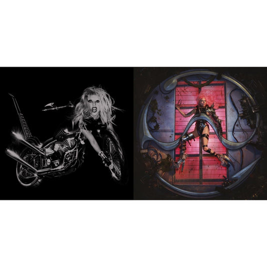 This is a 2 LP Vinyl SKU bundle.
1.This LP Vinyl is brand new.Format: LP VinylMusic Style: Synth-popThis item's title is: Born This Way - The Tenth Anniversary (3LP)Artist: Lady GagaLabel: INTERSCOPEBarcode: 602438418190Release Date: 12/10/2021
2.This LP Vinyl is brand new.