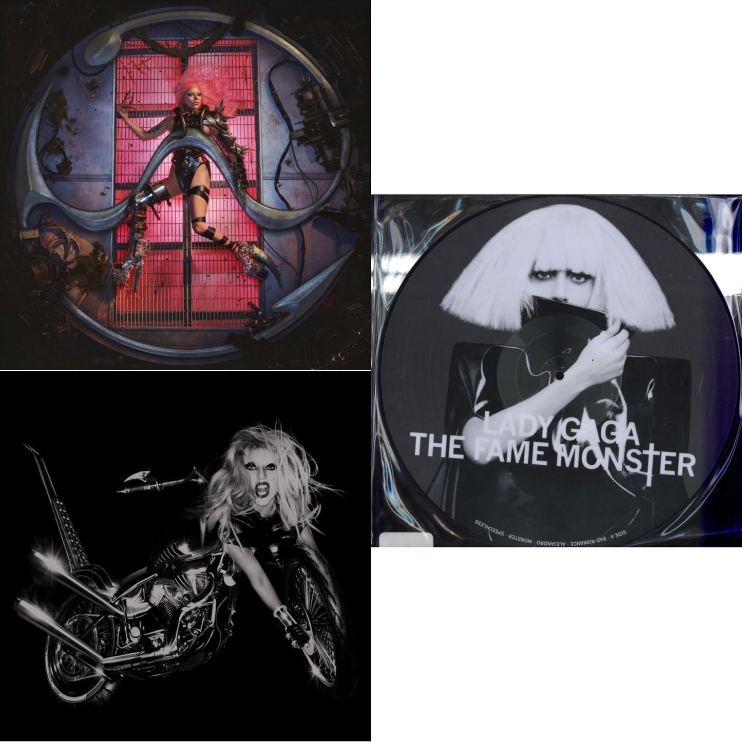 This is a 3 LP Vinyl SKU bundle.
1.This LP Vinyl is brand new.Format: LP VinylMusic Style: Dance-popThis item's title is: Chromatica (180G)Artist: Lady GagaLabel: INTERSCOPEBarcode: 602435824932Release Date: 6/25/2021
2.This LP Vinyl is brand new.