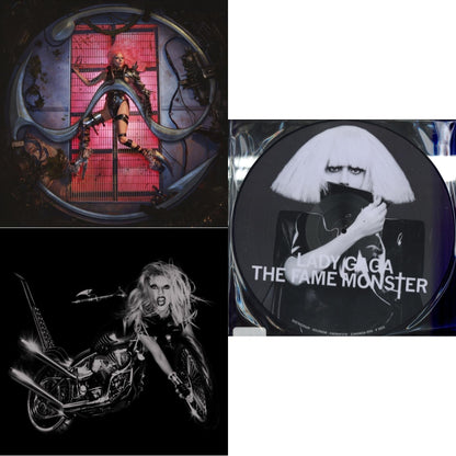 This is a 3 LP Vinyl SKU bundle.
1.This LP Vinyl is brand new.Format: LP VinylMusic Style: Dance-popThis item's title is: Chromatica (180G)Artist: Lady GagaLabel: INTERSCOPEBarcode: 602435824932Release Date: 6/25/2021
2.This LP Vinyl is brand new.