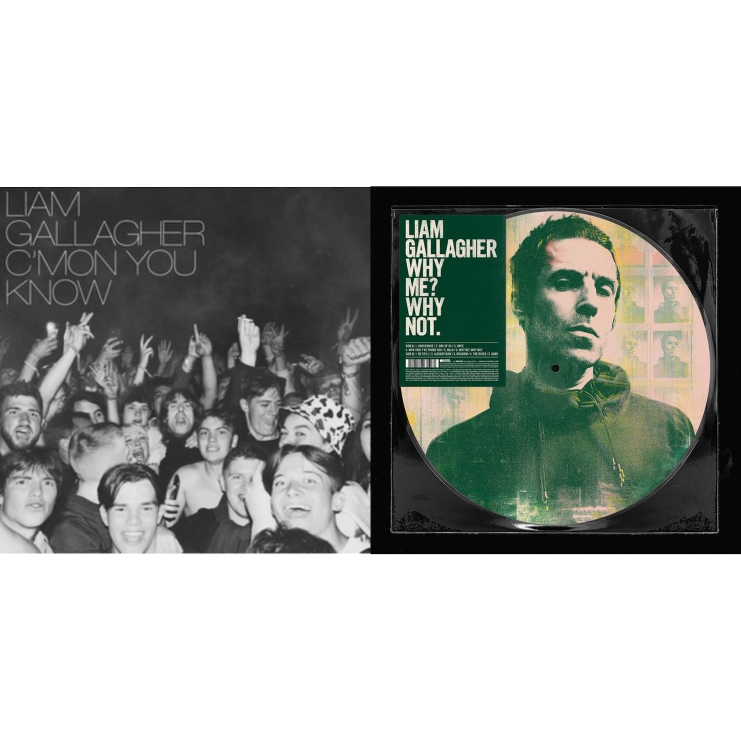 This is a 2 LP Vinyl SKU bundle.
1.This LP Vinyl is brand new.Format: LP VinylThis item's title is: Why Me? Why Not (Picutre Disc)Artist: Liam GallagherLabel: WARNER RECORDSBarcode: 190295408404Release Date: 11/29/2019
2.This LP Vinyl is brand new.