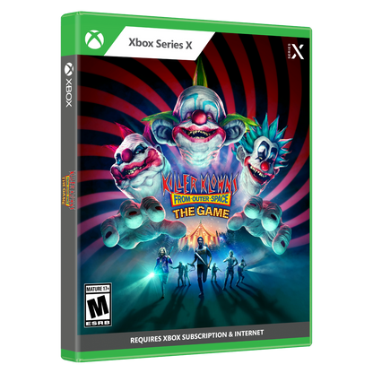 This is brand new.Killer Klowns from Outer Space: The Game is an asymmetrical multiplayer horror based on the iconic ‘80s film.
