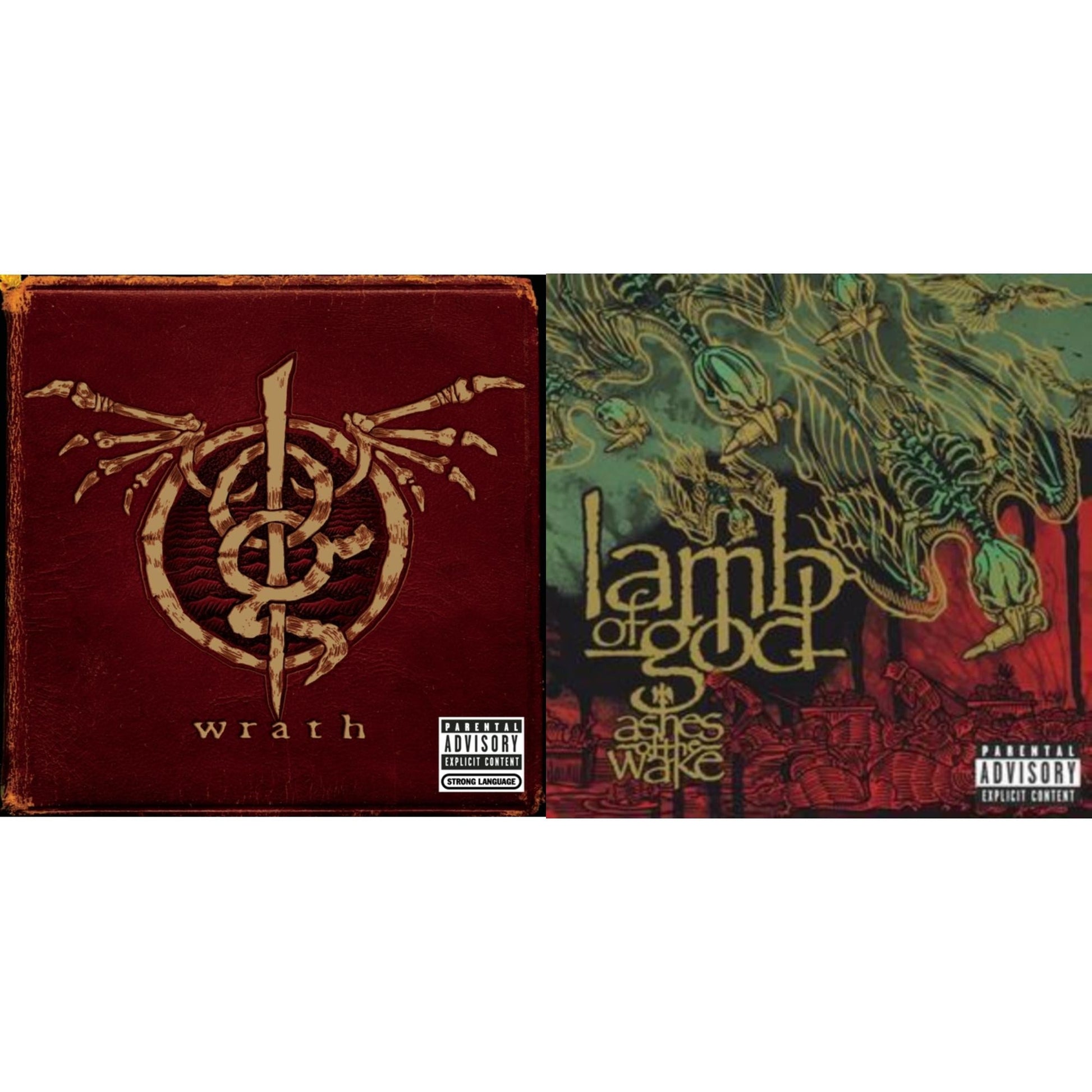 This is a 2 CD SKU bundle.
1.This CD is brand new.Format: CDMusic Style: TechnoThis item's title is: WrathArtist: Lamb Of GodLabel: LEGACYBarcode: 886973759226Release Date: 2/24/2009
2.This CD is brand new.