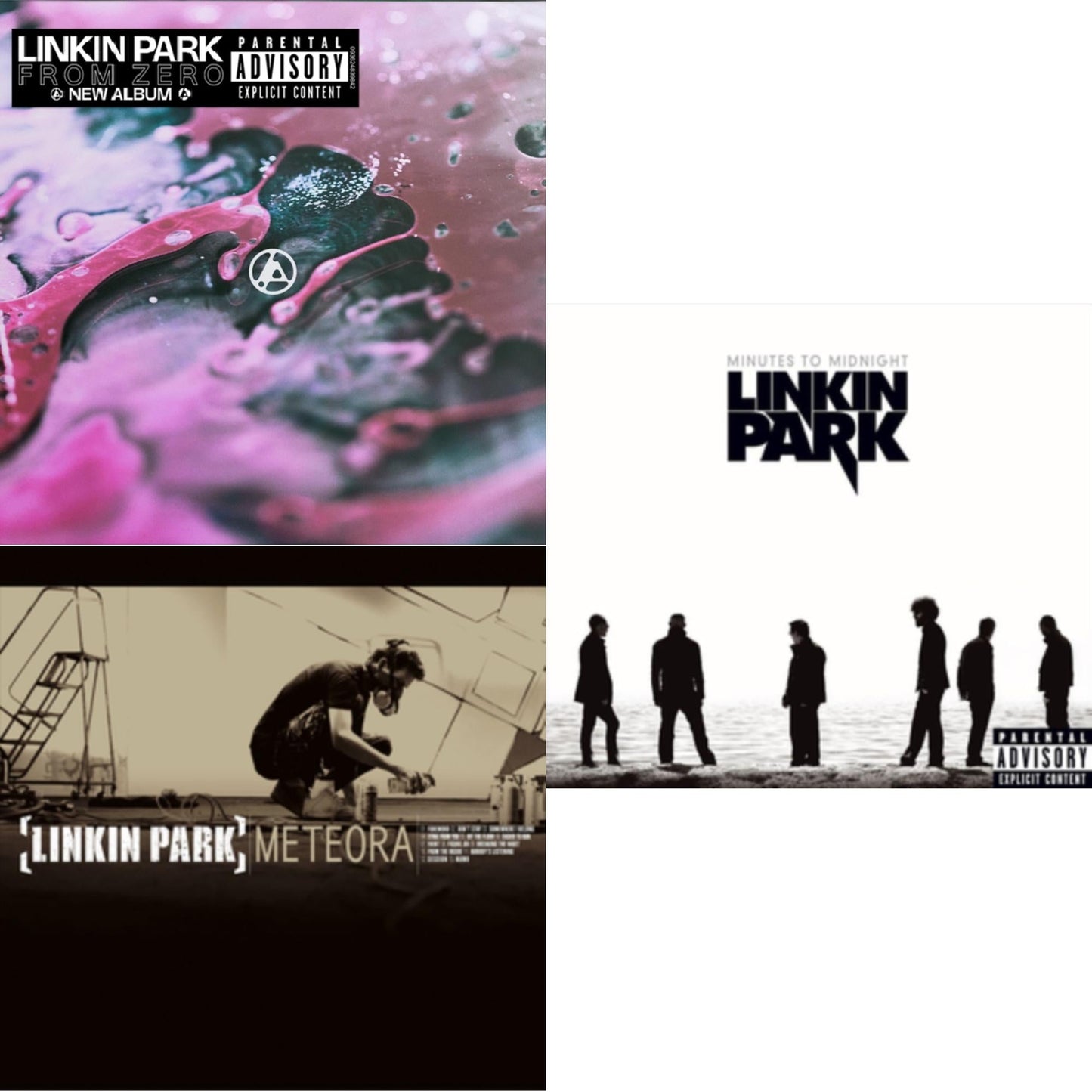 From Zero & Meteora (Enhanced Edition/Jewel Case) & Minutes To Midnight