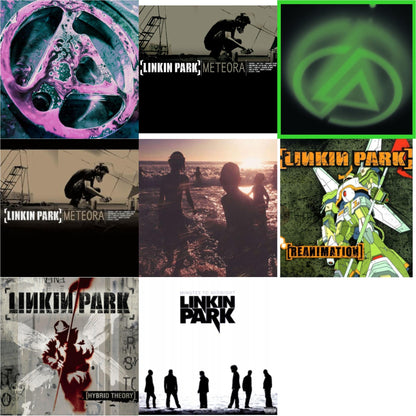 From Zero (Deluxe/2LP/Translucent Emerald Green Vinyl) & Meteora (Marbled LP Vinyl) & Papercuts (2LP) & Meteora & One More Light & Reanimation & Hybrid Theory & Minutes To Midnight