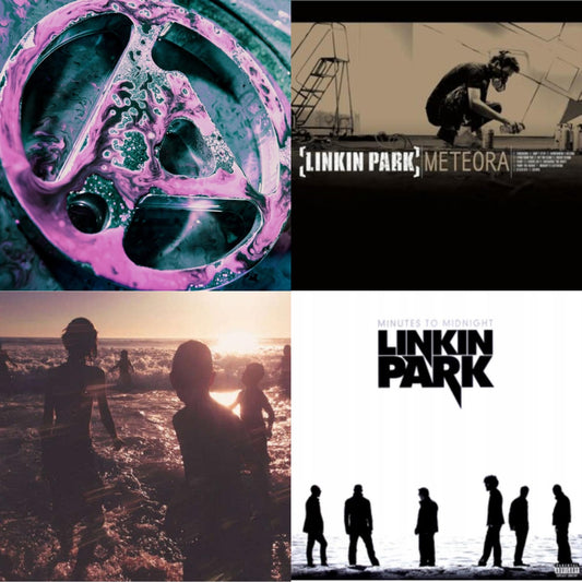 From Zero (Deluxe/2LP/Translucent Emerald Green Vinyl) & Meteora & One More Light & Minutes To Midnight