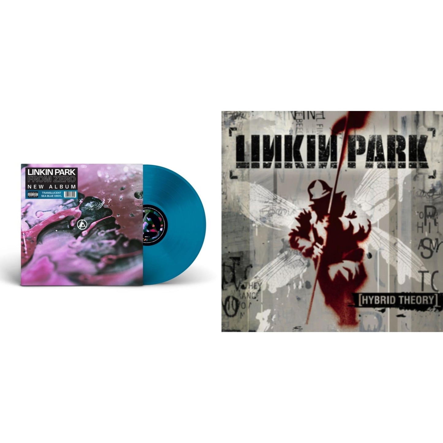 From Zero (Translucent Sea Blue LP Vinyl) & Hybrid Theory