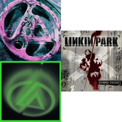 From Zero (Deluxe/2LP/Translucent Emerald Green Vinyl) & Papercuts (2LP) & Hybrid Theory