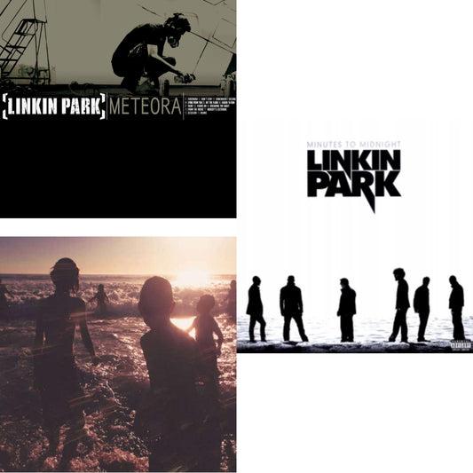 Meteora (Marbled LP Vinyl) & One More Light & Minutes To Midnight