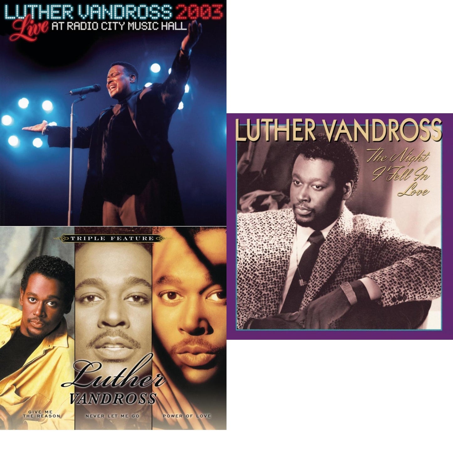 Live Radio City Music Hall 2003 & Give Me The Reason / Never Let Me Go / Power Of Love & Night I Fell In Love