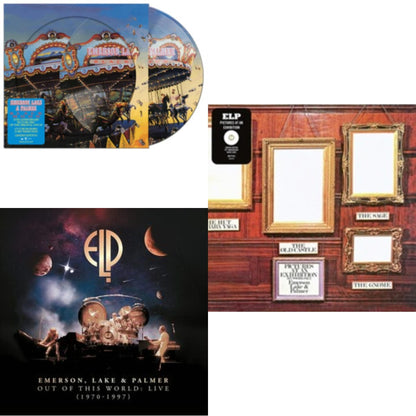 This is a 3 LP Vinyl SKU bundle.
1.This LP Vinyl is brand new.Format: LP VinylMusic Style: Symphonic RockThis item's title is: Black MoonArtist:  Lake & Palmer EmersonLabel: BMG RIGHTS MANAGEMENT (UK) LTDBarcode: 4050538776225Release Date: 11/25/2022
2.This LP Vinyl is brand new.