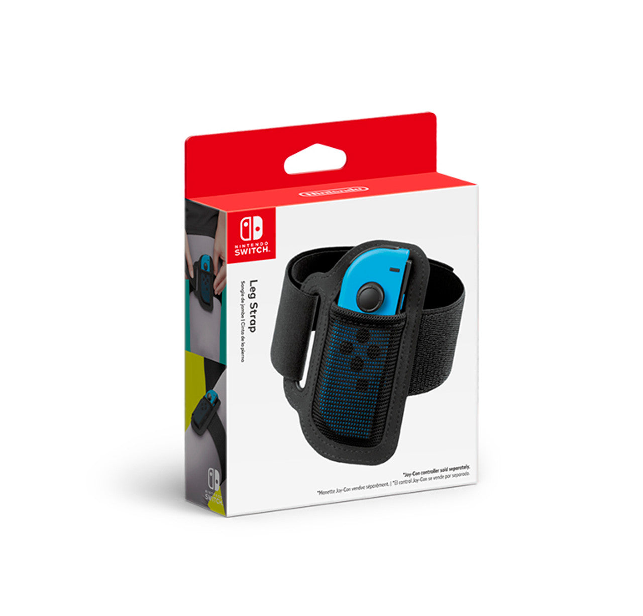 This is brand new.Kick and run in place with the Leg Strap accessory
 

Get moving in the Nintendo Switch™ Sports game with the Leg Strap accessory. The Leg Strap accessory and Joy-Con™ (L) controller work together to help turn your real-world leg movements into in-game motions, like kicking the ball in Soccer.