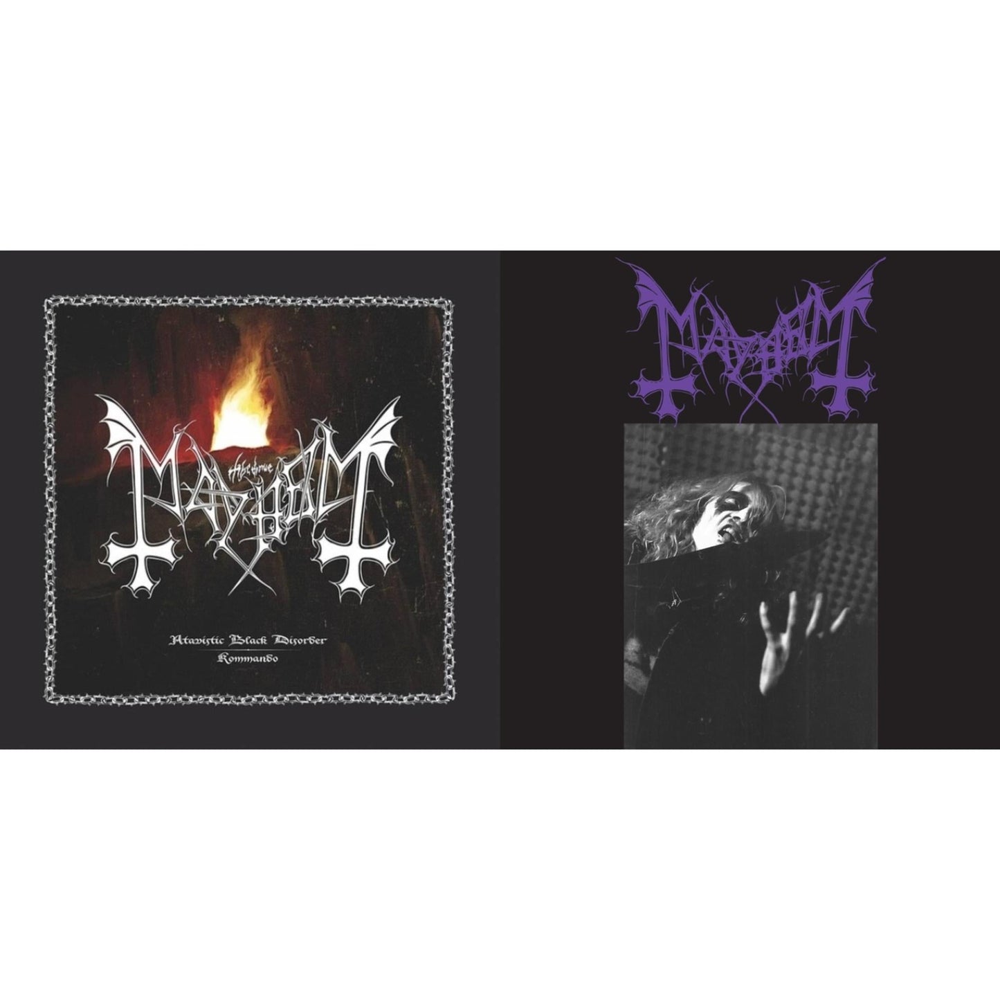 Atavistic Black Disorder / Kommando - Ep & Live In Leipzig (35Th Anniversary/Marble LP Vinyl)