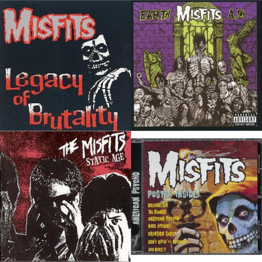 Legacy Of Brutality & Earth A.D. / Die Die My Darling & Static Age & American Psycho