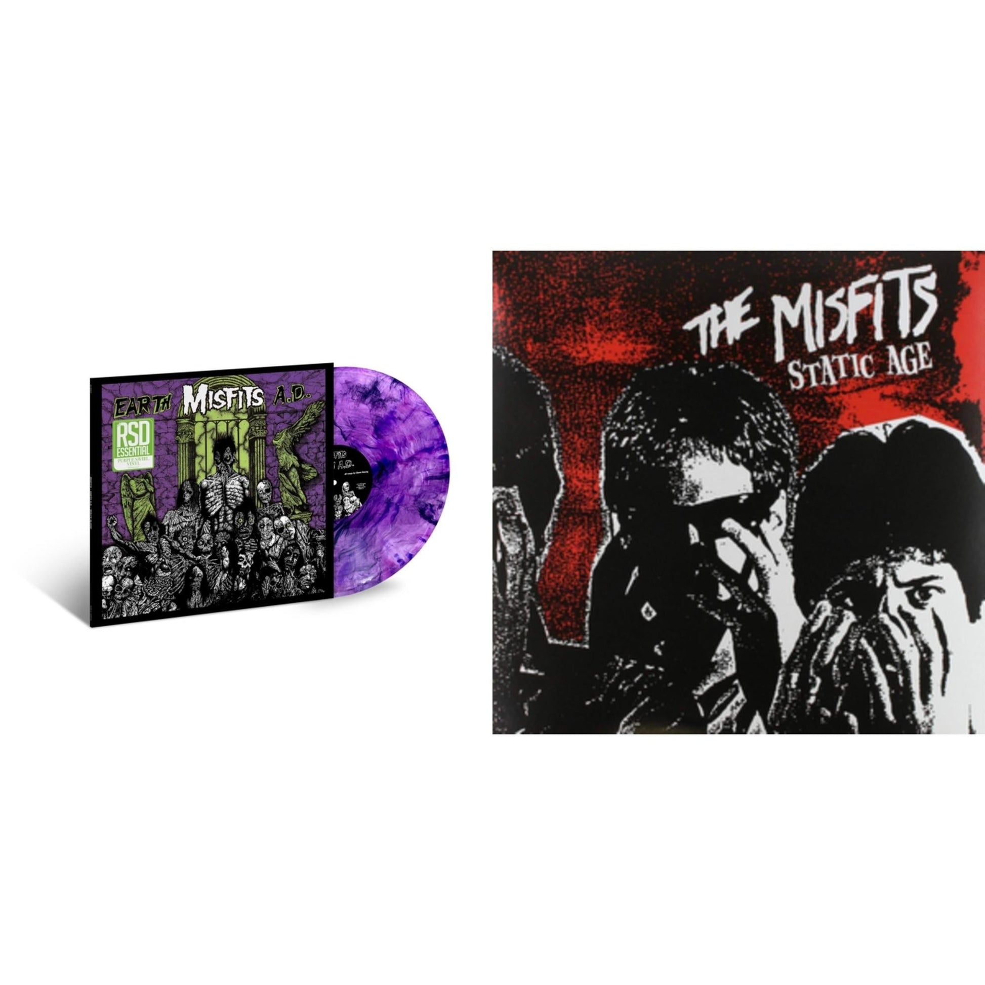This is a 2 LP Vinyl SKU bundle.
1.This LP Vinyl is brand new.Format: LP VinylThis item's title is: Earth A.D. / Wolfs Blood (Purple Swirl LP Vinyl) (Rsd Essential)Artist: MisfitsBarcode: 602465688603Release Date: 7/26/2024
2.This LP Vinyl is brand new.