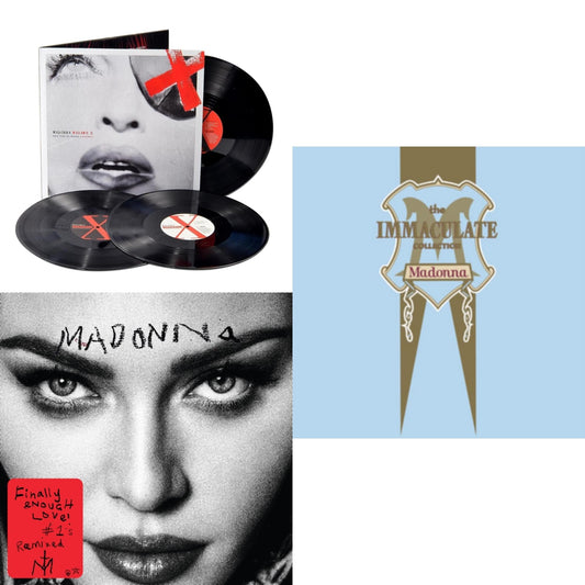 Madame X (Live) (3LP) & Finally Enough Love (2LP) & Immaculate Collection (2LP)
