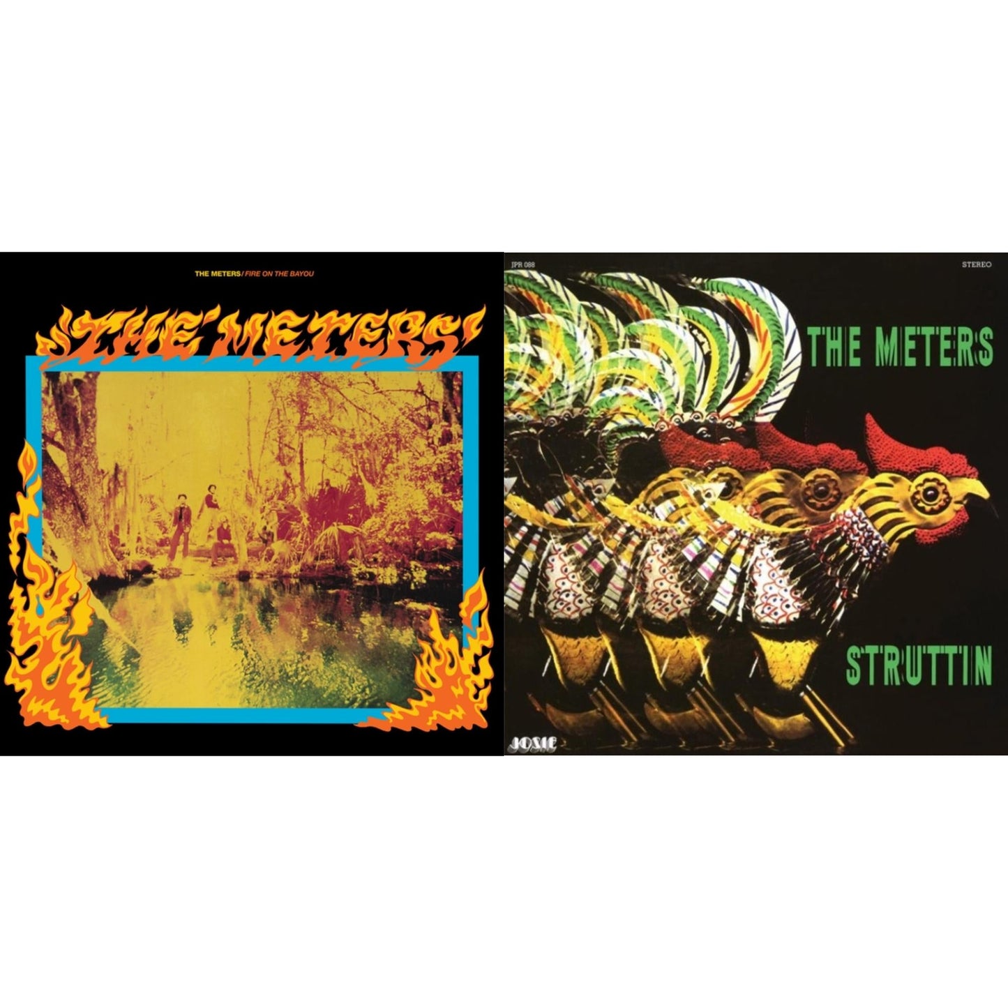 Fire On The Bayou (Rhino Reserve) & Struttin' (Blue Jay LP Vinyl)
