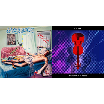 This is a 2 LP Vinyl SKU bundle.
1.This LP Vinyl is brand new.Format: LP VinylMusic Style: Prog RockThis item's title is: Fugazi (Deluxe Edition/4LP)Artist: MarillionLabel: RHINO/PARLOPHONEBarcode: 190295016463Release Date: 9/10/2021
2.This LP Vinyl is brand new.