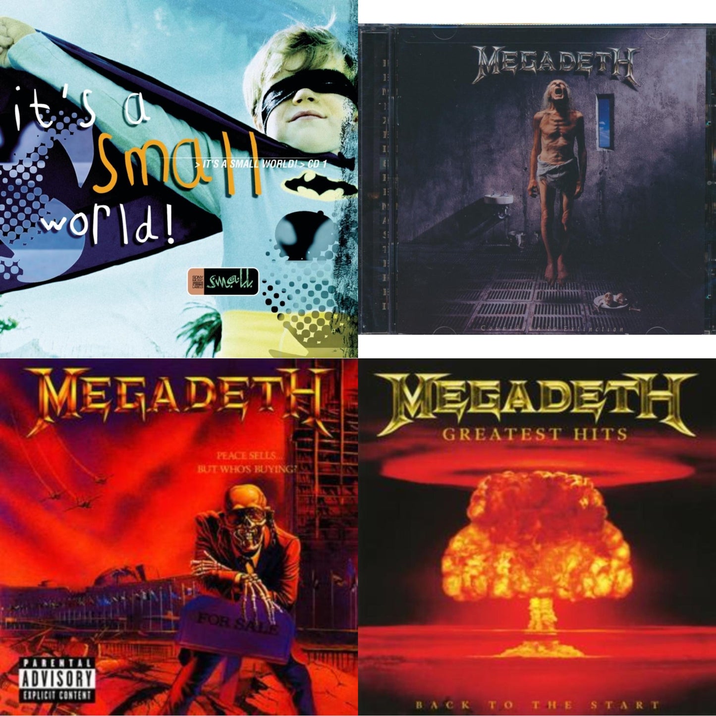 Remaster-Killing Is My Business & Countdown To Extinction & Peace Sells But Who's Buying & Greatest Hits