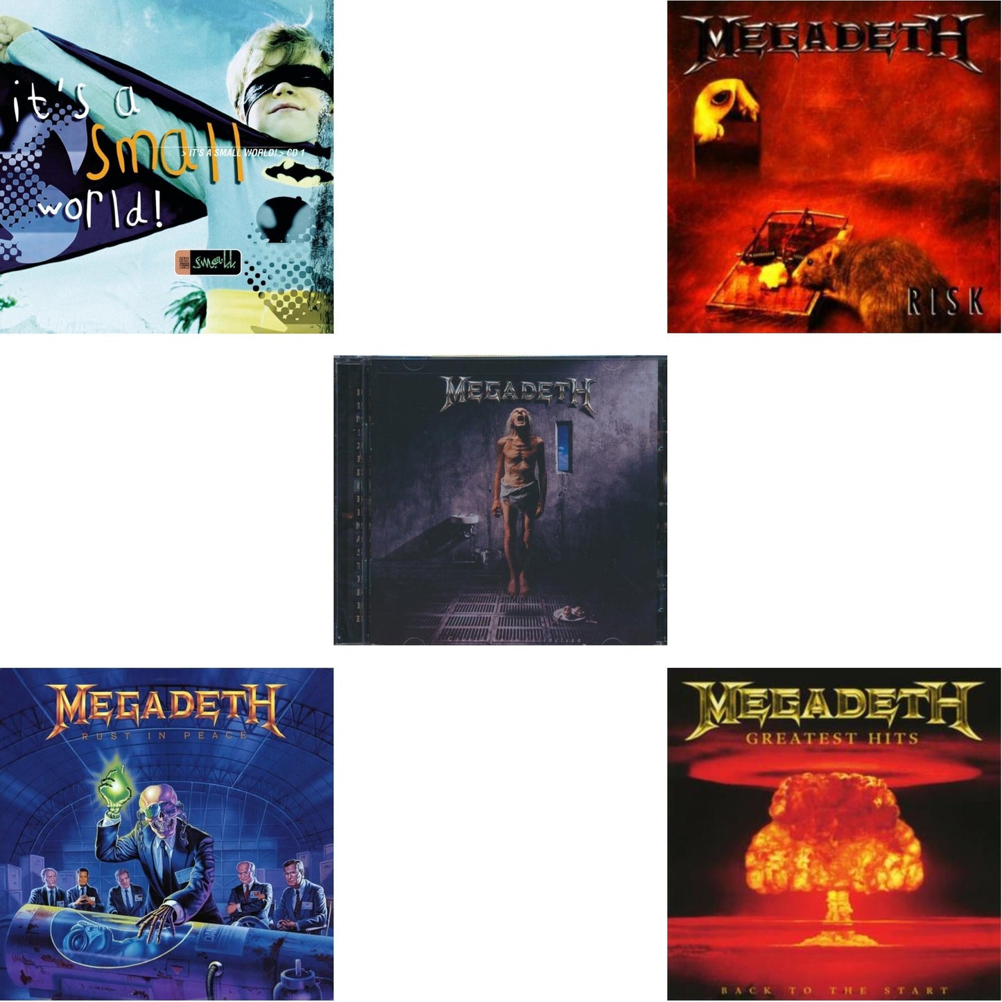 Remaster-Killing Is My Business & Rust In Piece & Countdown To Extinction & Risk & Greatest Hits
