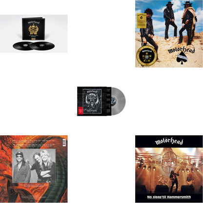 Everything Louder Forever - The Very Best Of (2LP) & Snake Bite Love & Kiss Of Death & Ace Of Spades (50Th Anniversary) (Blue/White LP Vinyl/Half-Speed Master) & No Sleep Til Hammersmith
