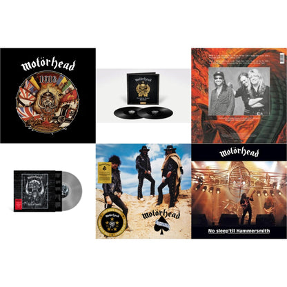 1916 & Everything Louder Forever - The Very Best Of (2LP) & Snake Bite Love & Kiss Of Death & Ace Of Spades (50Th Anniversary) (Blue/White LP Vinyl/Half-Speed Master) & No Sleep Til Hammersmith
