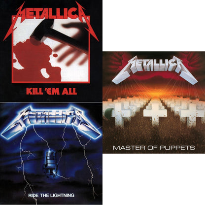 Kill Em All (Remastered) & Ride The Lightning (Remastered) & Master Of Puppets (Remastered)