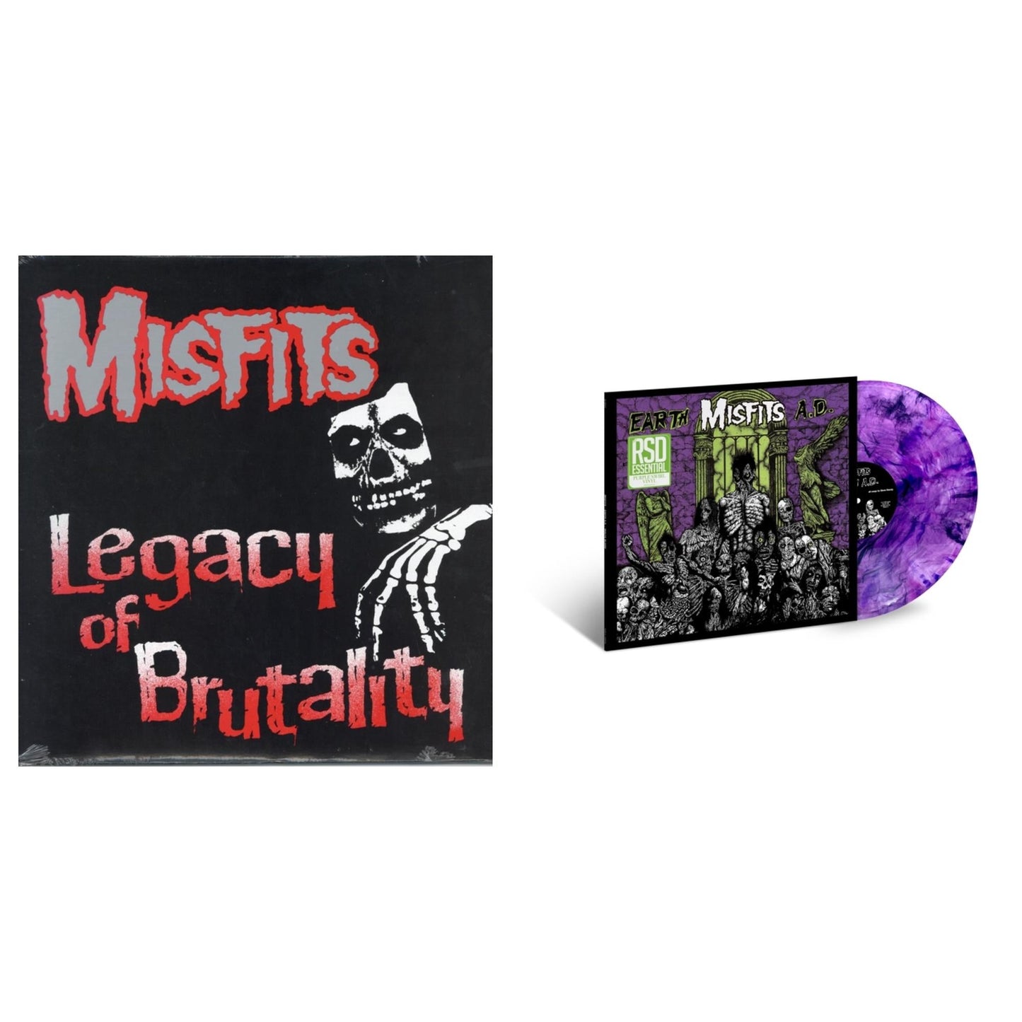 This is a 2 LP Vinyl SKU bundle.
1.This LP Vinyl is brand new.Format: LP VinylMusic Style: PunkThis item's title is: Legacy Of BrutalityArtist: MisfitsLabel: ASTRALWERKSBarcode: 017046190619Release Date: 4/2/1995
2.This LP Vinyl is brand new.