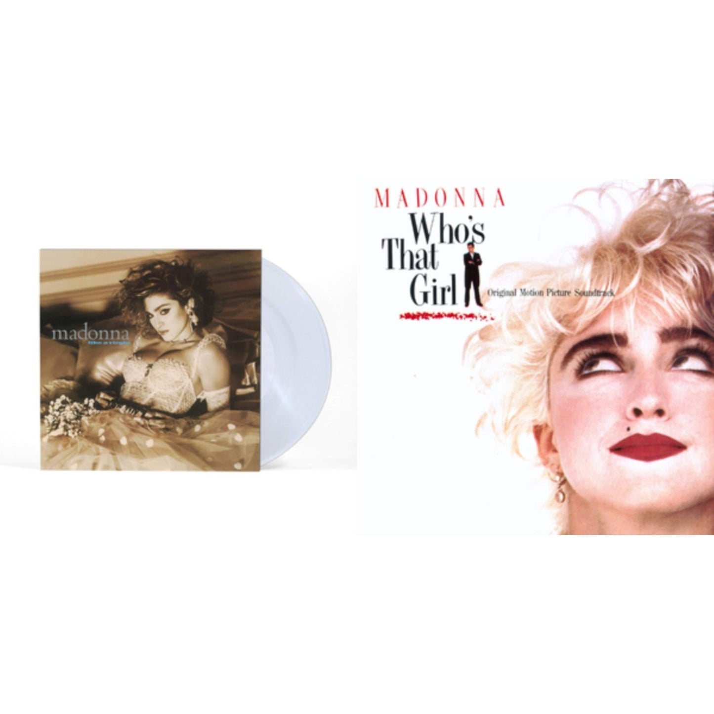 Like A Virgin (Clear LP Vinyl) & Who's That Girl Ost (Back 2 The 80S) (I)