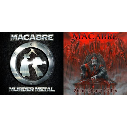 This is a 2 CD SKU bundle.
1.This CD is brand new.Format: CDMusic Style: Death MetalThis item's title is: Murder Metal (Remastered)Artist: MacabreLabel: NUCLEAR BLAST AMERICBarcode: 727361526122Release Date: 3/11/2022
2.This CD is brand new.