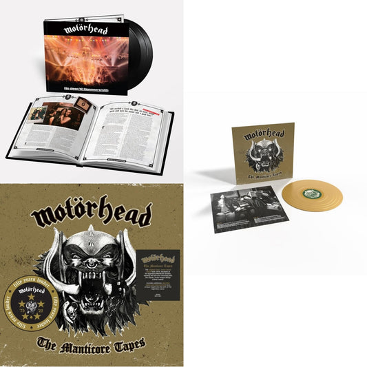 No Sleep 'Til Hammersmith (X) (3LP) & Manticore Tapes & Manticore Tapes (Gold LP Vinyl)