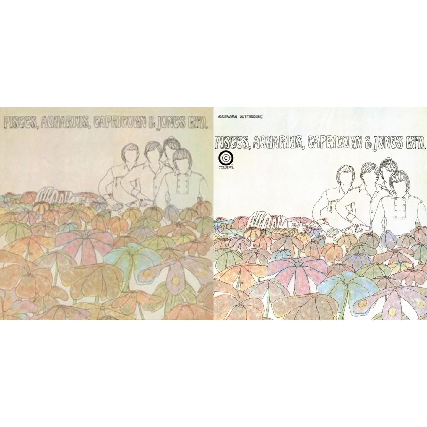This is a 2 LP Vinyl SKU bundle.
1.This LP Vinyl is brand new.Format: LP VinylMusic Style: Pop RockThis item's title is: Pisces, Aquarius, Capricorn & Jones Ltd.