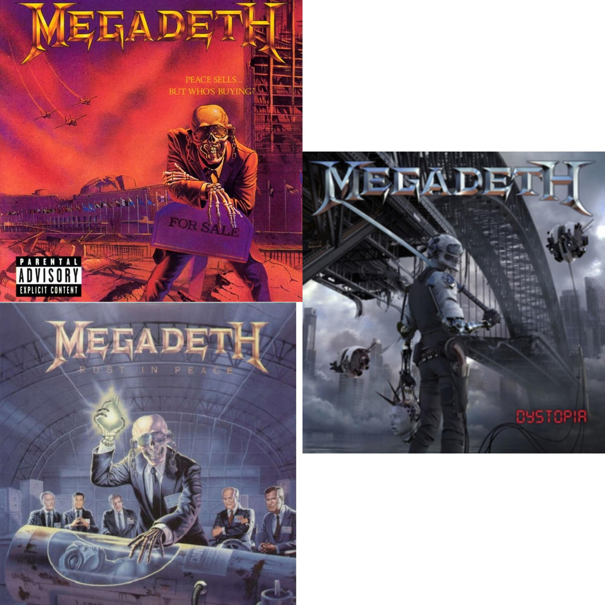 Peace Sells But Who's Buying & Rust In Peace & Dystopia
