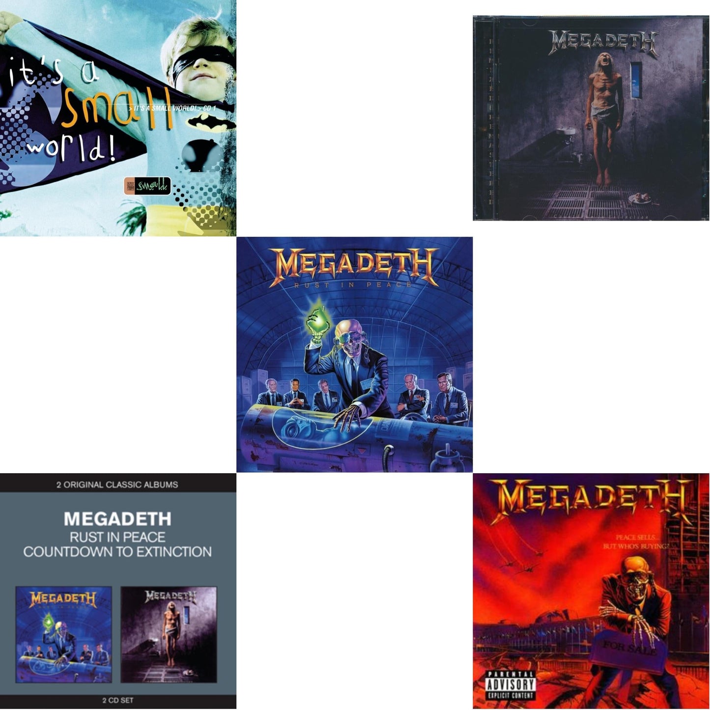 Remaster-Killing Is My Business & Classic Albums 2In1 & Rust In Piece & Countdown To Extinction & Peace Sells But Who's Buying