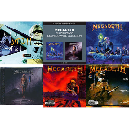 Remaster-Killing Is My Business & Classic Albums 2In1 & Rust In Piece & Countdown To Extinction & Peace Sells But Who's Buying & So Far So Good So What