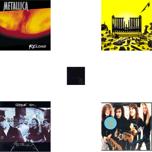 72 Seasons (2LP) & Metallica (Remastered/2LP) & Reload & Garage Inc. & $5.98 Ep: Garage Days Re-Revisited (Remastered)