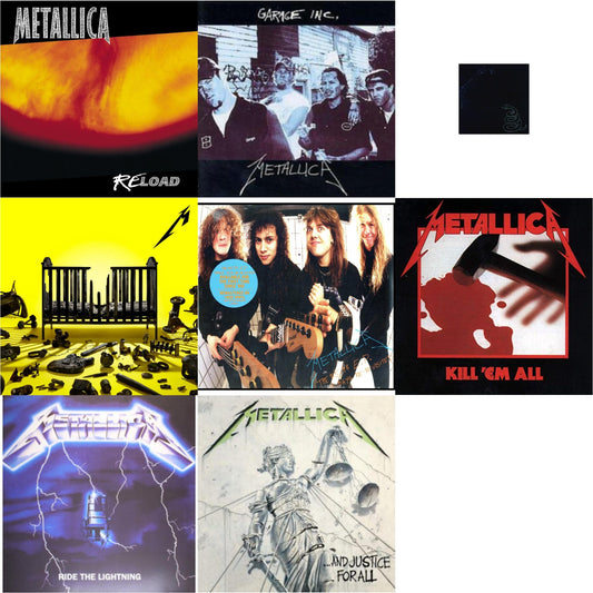 72 Seasons (2LP) & Metallica (Remastered/2LP) & Reload & Garage Inc. & Kill Em All (180G) & Ride The Lightning (180G) & $5.98 Ep: Garage Days Re-Revisited (Remastered) & And Justice For All (Remastered)